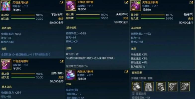 《猎神OL》游戏基础装备介绍（探索新世界）