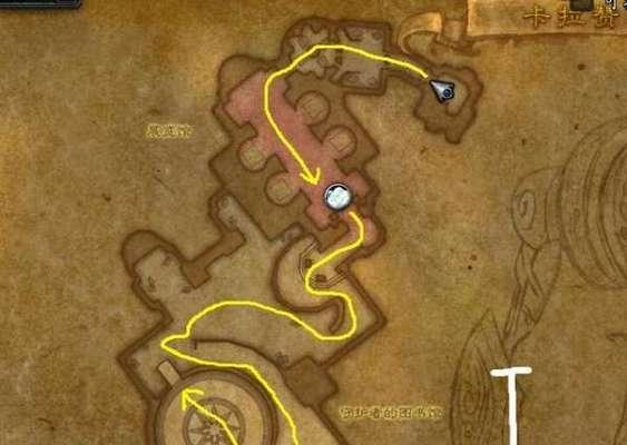 魔兽世界卡拉赞路线怎么走？