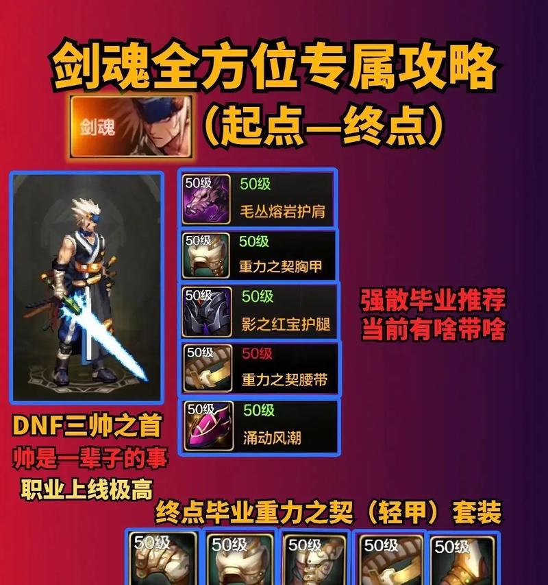 dnf剑魂上衣技能选择有哪些？如何打造最强剑魂？