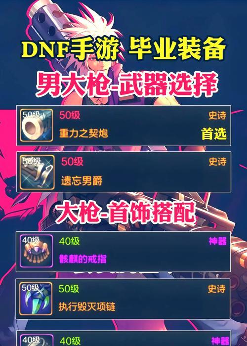 地下城枪炮装备特点是什么？