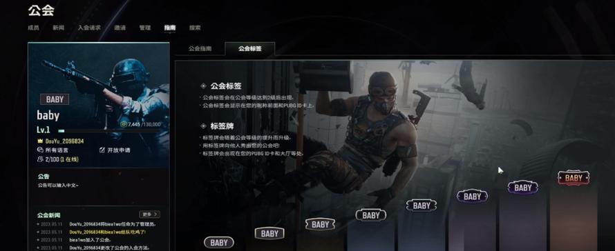 绝地求生中如何显示玩家标签？