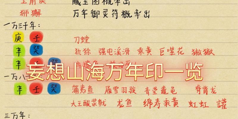《以妄想山海》角色死亡惩罚机制一览（探索游戏中的死亡惩罚）
