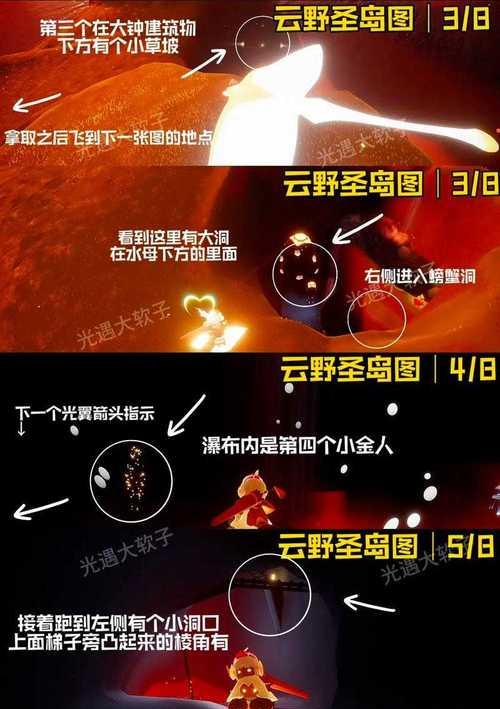 《光遇云野八个先祖的位置及故事解析》（探索光遇世界中的神秘始祖）